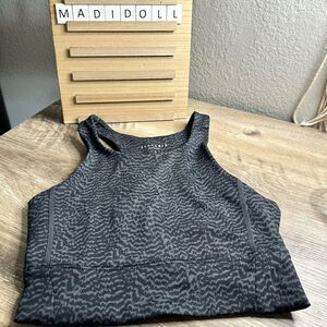 AllFenix Women’s Small High Neck Sports Bra Athletic Workout Athleisure